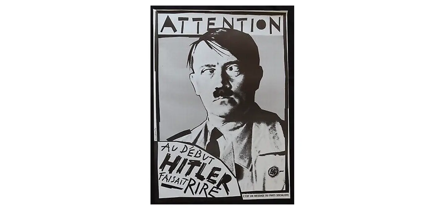 Au début Hitler faisait rire