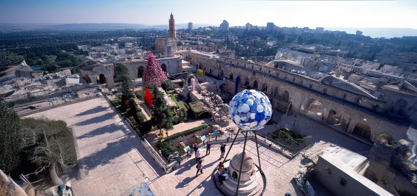 Chihuly in the Light of Jerusalem
