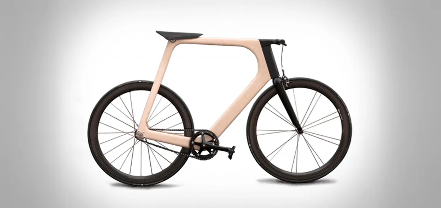 Vélo design en bois Arvak