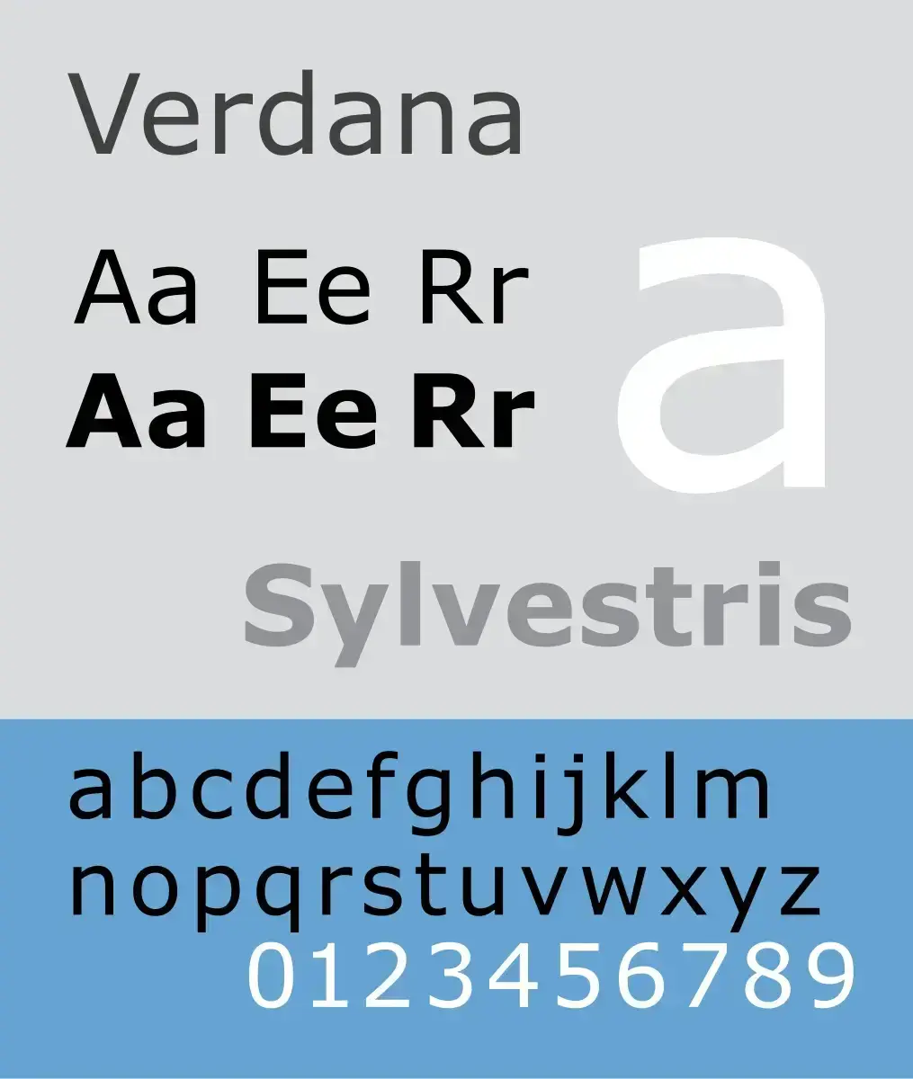 Verdana - Image 1