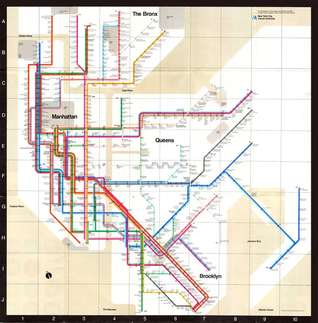 New York City Subway Map - Image 1
