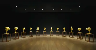 Circle of Animals/Zodiac Heads