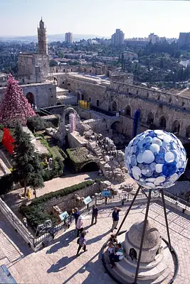 Chihuly in the Light of Jerusalem