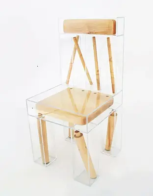Exploded Chair